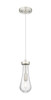 Owego - 1 Light - 5 inch - Satin Nickel - Pendant (451-1P-SN-G451-4CL)