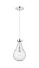 Owego - 1 Light - 5 inch - Polished Nickel - Pendant (451-1P-PN-G451-7SDY)
