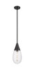 Malone - 1 Light - 6 inch - Matte Black - Pendant (450-1S-BK-G450-6SCL)