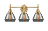 Fulton - 3 Light - 25 inch - Brushed Brass - Bath Vanity Light (447-3W-BB-G173)