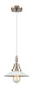 Halophane - 1 Light - 9 inch - Brushed Satin Nickel - Mini Pendant (447-1P-SN-G1)