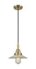 Halophane - 1 Light - 9 inch - Antique Brass - Mini Pendant (447-1P-AB-G2)