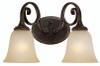 Barrett Place 2 Light Vanity In Mocha Bronze (24202-MB)
