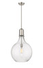 Amherst - 1 Light - 16 inch - Brushed Satin Nickel - Stem hung - Pendant (492-1S-SN-G584-16)