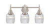 Colton - 3 Light - 24 inch - Satin Nickel - Bath Vanity Light (447-3W-SN-G302)