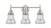 Bellmont - 3 Light - 24 inch - Satin Nickel - Bath Vanity Light (447-3W-SN-G192)