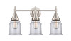 Canton - 3 Light - 24 inch - Satin Nickel - Bath Vanity Light (447-3W-SN-G182)