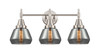 Fulton - 3 Light - 25 inch - Satin Nickel - Bath Vanity Light (447-3W-SN-G173)