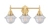 Oxford - 3 Light - 26 inch - Satin Gold - Bath Vanity Light (447-3W-SG-G534)