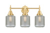 Stanton - 3 Light - 24 inch - Satin Gold - Bath Vanity Light (447-3W-SG-G262)