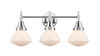 Olean - 3 Light - 25 inch - Polished Chrome - Bath Vanity Light (447-3W-PC-G321-LED)