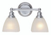 Bradley 2 Light Vanity in Chrome (26602-CH)