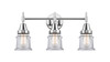 Canton - 3 Light - 23 inch - Polished Chrome - Bath Vanity Light (447-3W-PC-G182S)
