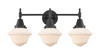 Oxford - 3 Light - 26 inch - Matte Black - Bath Vanity Light (447-3W-BK-G531-LED)