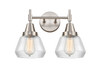 Fulton - 2 Light - 16 inch - Satin Nickel - Bath Vanity Light (447-2W-SN-G172-LED)