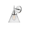 Cone - 1 Light - 8 inch - Polished Chrome - Sconce (447-1W-PC-G42)