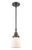 Bell - 1 Light - 5 inch - Oil Rubbed Bronze - Mini Pendant (447-1S-OB-G51)