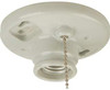 Keyless 1 Light Lamp Holder in Porcelain (K858-SO)