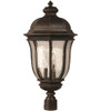 Harper 3 Light Outdoor Post Mount in Peruvian Bronze Outdoor (Z3325-PRO)