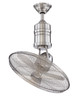 19" Bellows Iii Ceiling Fan in Brushed Polished Nickel (BW321BNK3)