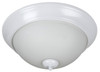 Pro Builder 3 Light 15" Flushmount In White (XP15W-3W)