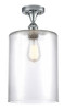 Cobbleskill - 1 Light - 9 inch - Polished Chrome - Semi-Flush Mount (516-1C-PC-G112-L-LED)