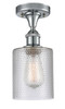 Cobbleskill - 1 Light - 5 inch - Polished Chrome - Semi-Flush Mount (516-1C-PC-G112)