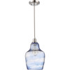 1 Light Mini Pendant W/Cord In Chrome (P620CH1)