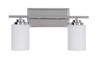 Requires 2 Medium Base 60 Watt Bulbs (Not included) (39702-CH)