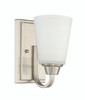 Grace 1 Light Wall Sconce in Brushed Polished Nickel (41901-BNK)