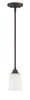 Grace 1 Light Mini Pendant in Espresso (41991-ESP)
