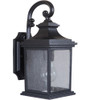 Gentry 1 Light Small Outdoor Wall Lantern in Midnight (Z3204-MN)