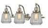Chatham - 3 Light - 28 inch - Brushed Satin Nickel - Bath Vanity Light (515-3W-SN-G142)