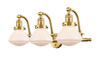 Olean - 3 Light - 29 inch - Satin Gold - Bath Vanity Light (515-3W-SG-G321-LED)