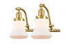 Bellmont - 2 Light - 18 inch - Satin Gold - Bath Vanity Light (515-2W-SG-G191-LED)