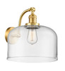Bell - 1 Light - 12 inch - Satin Gold - Sconce (515-1W-SG-G72-L)