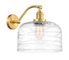 Bell - 1 Light - 12 inch - Satin Gold - Sconce (515-1W-SG-G713-L-LED)