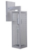 Deka 1 Light Outdoor Wall Lantern In Chromite (Z4514-CM-SC)