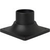 Post Adapter Base for 3" Post Tops in Textured Black (Z202-TB)