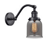 Bell - 1 Light - 5 inch - Matte Black - Sconce (515-1W-BK-G53-LED)