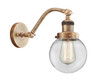 Beacon - 1 Light - 6 inch - Brushed Brass - Sconce (515-1W-BB-G202-6)