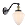 Bullet - 1 Light - 7 inch - Black Antique Brass - Sconce (515-1W-BAB-G661-7)