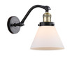 Cone - 1 Light - 8 inch - Black Antique Brass - Sconce (515-1W-BAB-G41-LED)