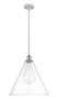 Berkshire - 1 Light - 16 inch - White Polished Chrome - Pendant (516-1S-WPC-GBC-162)
