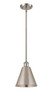 Berkshire - 1 Light - 8 inch - Brushed Satin Nickel - Pendant (516-1S-SN-MBC-8-SN-LED)
