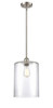 Cobbleskill - 1 Light - 9 inch - Brushed Satin Nickel - Mini Pendant (516-1S-SN-G112-L-LED)