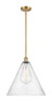 Berkshire - 1 Light - 16 inch - Satin Gold - Pendant (516-1S-SG-GBC-164)