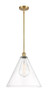 Berkshire - 1 Light - 16 inch - Satin Gold - Pendant (516-1S-SG-GBC-162-LED)
