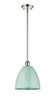 Plymouth - 1 Light - 9 inch - Polished Nickel - Pendant (516-1S-PN-MBD-9-SF)