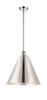Berkshire - 1 Light - 16 inch - Polished Nickel - Pendant (516-1S-PN-MBC-16-PN-LED)
